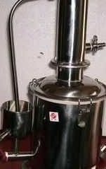 10L不锈钢蒸馏水器图片