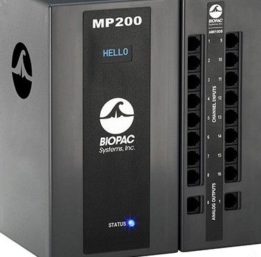 BIOPAC MP200十六通道生理信号采集分析系统图片