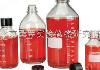 带刻度WHEATON培养基瓶图片