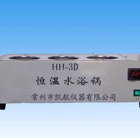 HH-3D单列三孔数显恒温水浴锅图片