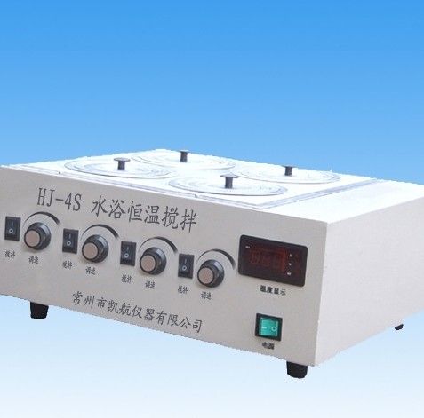 HJ-4S四连恒温水浴搅拌器图片