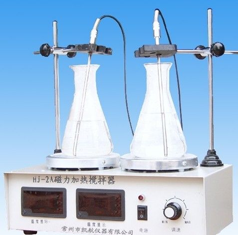 HJ-2A双头恒温磁力搅拌器图片