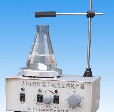 JB-1定时双向磁力加热搅拌器图片