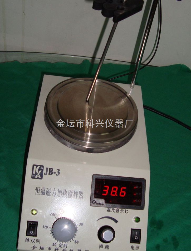 JB-3数显恒温磁力搅拌器图片
