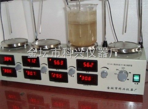 HJ-4A多头控温磁力搅拌器图片