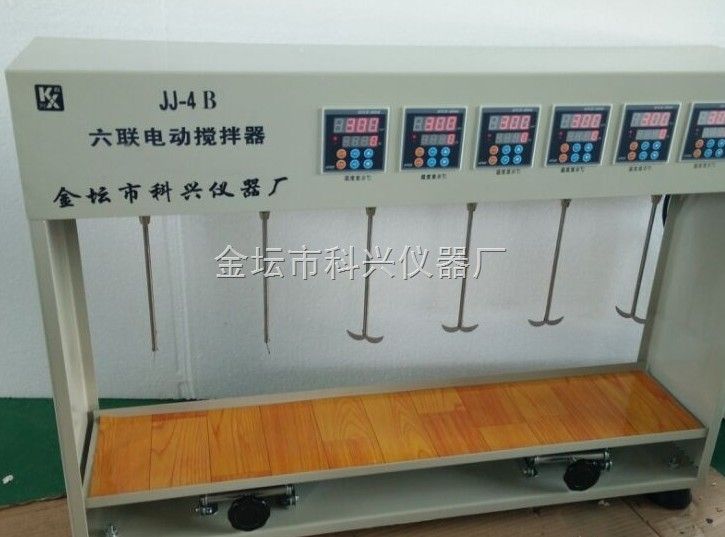 JJ-4B数显六联恒速步进电动搅拌器图片