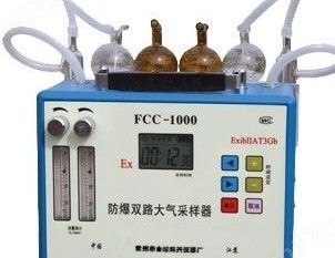FCC-1000防爆双路大气采样器图片