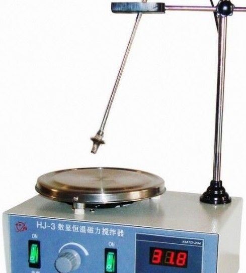 HJ-3型数显恒温磁力搅拌器图片