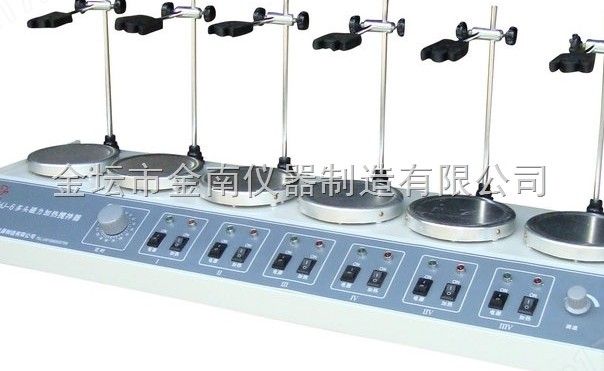 HJ-6型多头磁力加热搅拌器图片