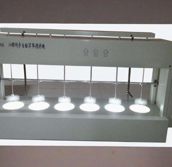 JJ-4C型/JJ-4B型六联异步自动升降混凝搅拌器图片
