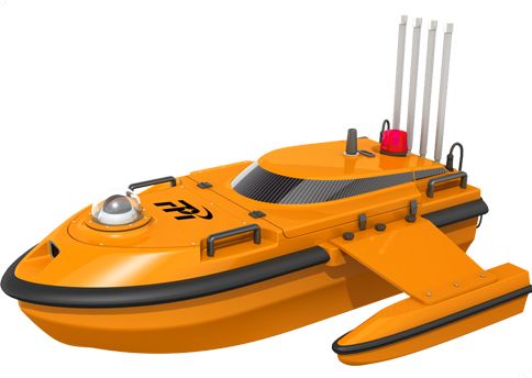 USV-2300河床地形勘测无人船图片