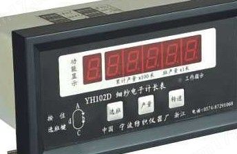 YH102D细纱计长表图片