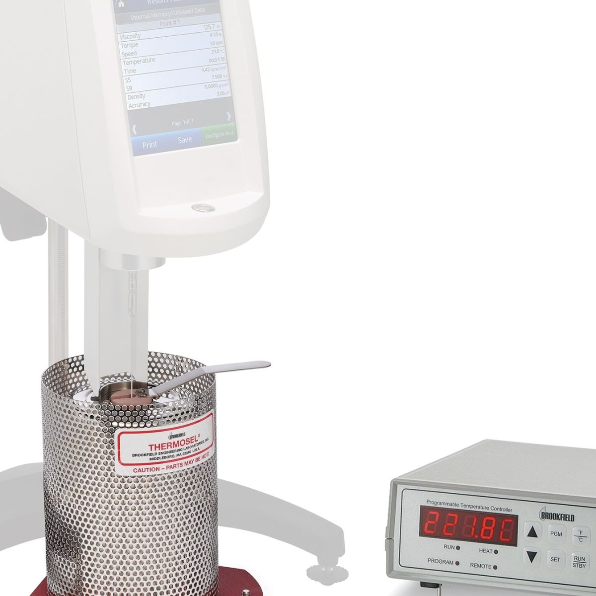 Thermosel Brookfield博勒飞粘度计加热器图片