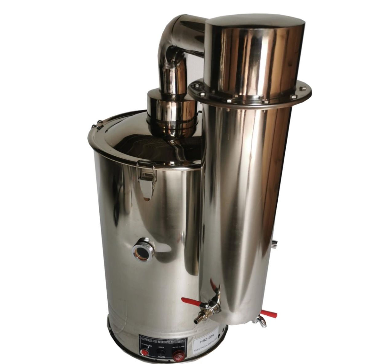 HSZ-20A断水自控不锈钢蒸馏器图片