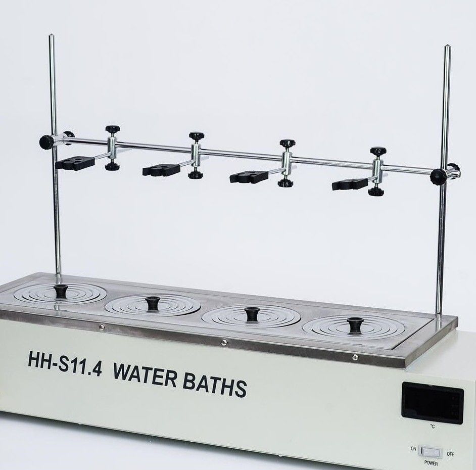 HH-S11.4数显单列四孔水浴锅图片