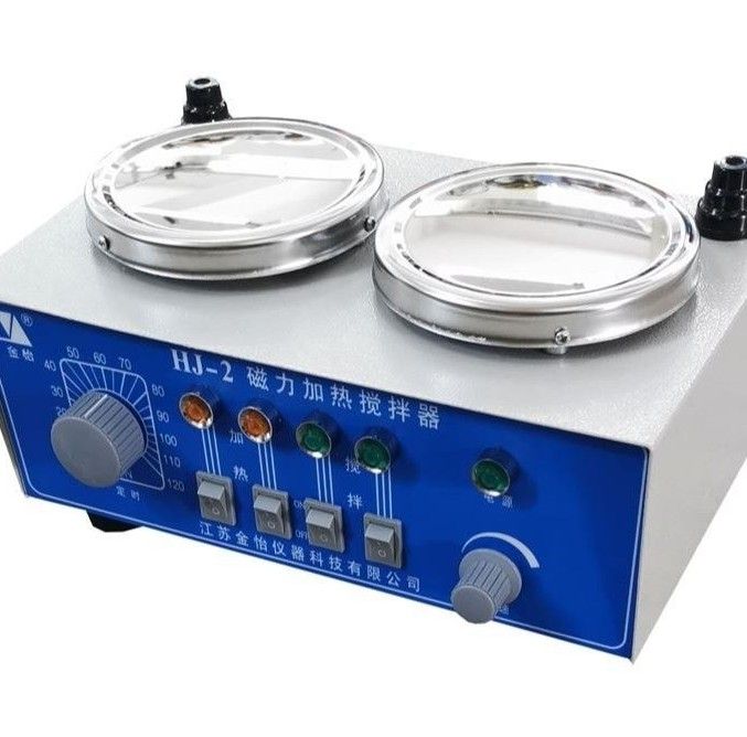 HJ-2双头磁力加热搅拌器图片