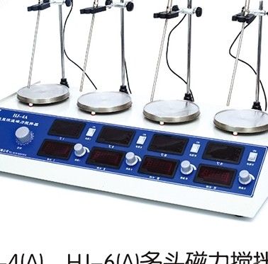 HJ-6A多头控温磁力搅拌器图片